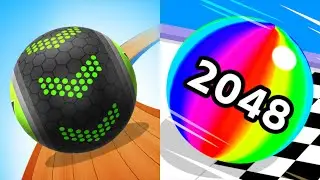 Going Balls Hard Mode, Ball Run 2048 Infinity Speedrun Gameplay All Levels Ep 1