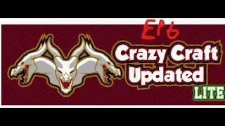 Minecraft (Crazy Craft Updated Lite) Episode 6 (Stuck in Mining Dimension)
