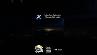 Lightning over Chicago from 30,000 feet ⚡🌃 Nature&rsquo;s light show from the sky ✈️#LightningStorm