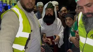 Fireworks display at the start of UK & Europe’s largest Annual Grand Milad un Nabi ﷺ Program 2025