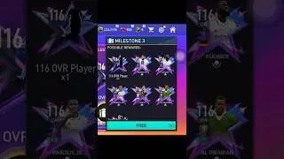 FREE 116 RETRO STARS PLAYER 🤯 #fifamobile #shorts