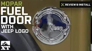 Jeep Wrangler Mopar Fuel Door w/ Jeep Logo (1997-2006 TJ) Review & Install