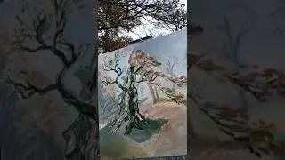 Painting a Chestnut Tree