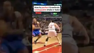 How to do Jamal Crawford&rsquo;s shake n&rsquo; bake. Step-by-step🔥🏀#basketball#basketballskills