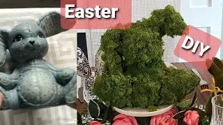 EASTER MOSS HOME DECOR/ Easy + Affordable/Spring DIY