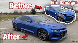 Fire Damaged ZL1 Camaro Finished! CTS-V Sold? What's Next?