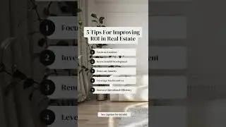 Want to boost your ROI in Real Estate? Check out these 5 Smart Tips!