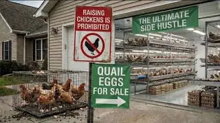 Forget Chickens! Quail are the ULTIMATE Urban Side Hustle 💸.