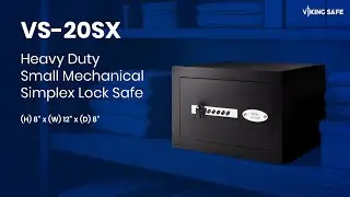 Introducing VS-20SX Heavy Duty Small Mechanical Simplex Lock Safe | Viking Safe
