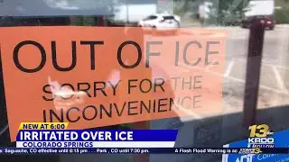 Ice in high demand, low supply in southern Colorado