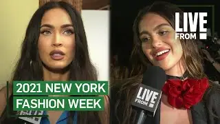 Megan Fox at Moschino, Amelia Hamlin Models: Scenes From NYFW | E! Red Carpet & Award Shows
