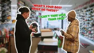 HIS MOM WAS A TOUGH NEGOTIATOR! TRYING TO TURN COOKED SNEAKERS INTO CASH! RARE NIKE SBs! - TSKTVEP12