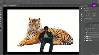 Taehyung Tiger Fantasy Editng / Baby tiger bts V with  /BTS V Editing/ Photoshop Composition Editing