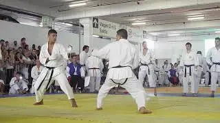Campeonato Brasileiro de Karatê-Dô Tradicional (2017) - Kumite Equipe - (BA vs. RS)