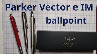 Parker Vector e IM penne a sfera