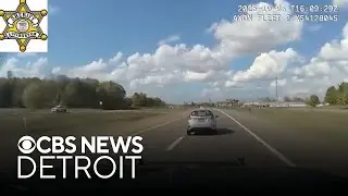 Dashcam video shows intense high-speed chase in Southeast Michigan