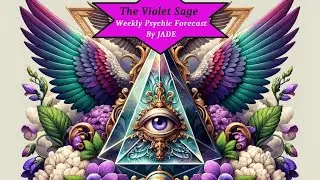 #288 LIVE Psychic Tarot Forecast Week of JANUARY 11th By Jade The Violet Sage