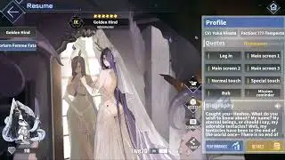 Azur Lane: Golden Hind L2D Skin Unique Touch (Forlorn Femme Fatale)