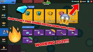 ZOMBS ROYALE FREE GEMS AND COINS HACK - WORKING 2021(NO DOWNLOADS)