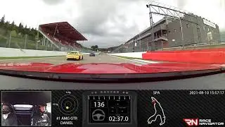 TRACKTEST - SPA - AMG GTR , 02:40 min - Driver: Daniel Schwerfeld