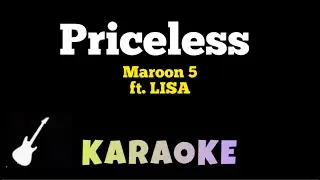 Maroon 5 - Priceless | Karaoke Guitar Instrumental ft. LISA