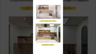 3D vs Reality: High-End Melbourne Kitchen Renovation