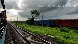 Daund Junction Chord Line Station and Daund Electric Loco Shed