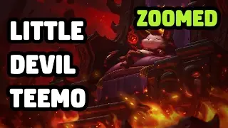 LITTLE DEVIL TEEMO SKIN ZOOMED SPOTLIGHT - LEAGUE OF LEGENDS