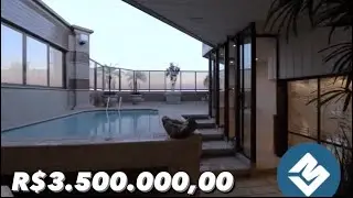 BELÍSSIMA COBERTURA TRIPLEX EM UBERLÂNDIA-MG