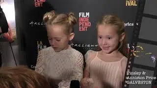 2018 Los Angeles Film Festival - Carpet Chat with Tinsley Price & Anniston Price