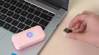 Pink Portable Barcode Scanner, Super Cute!
