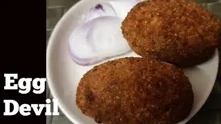 Dimer Devil Recipe | Egg Devil | Bengali dimer Chop by Food & Passion