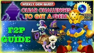 KH Union &chi;[Cross] F2P Weekly Gem Quest ~ Get Your Magic Gem!