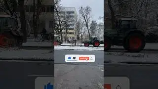 City Standoff Striking Footage of Blocked Streets, Frozen Waits, and Commuter Chaos! 🌆🚧❄️