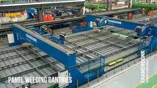 Panel Welding Gantry Timelapse