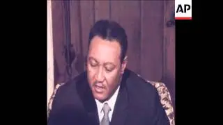 SYND 25-3-73 SUDANESE PRESIDENT ARRIVES IN LONDON