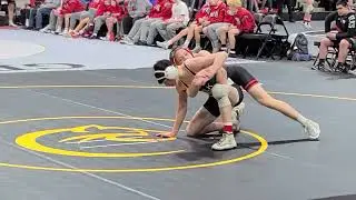 Heim with back points for Shakopee. State wrestling quarterfinals.