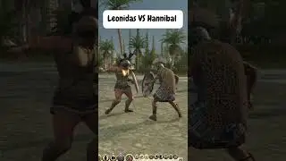 Leonidas VS Hannibal #totalwar #rome2 #spartan #hannibal