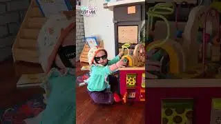7-month-old baby first time standing up #bilingualkids