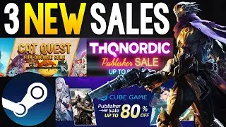 NEW STEAM SALES + MORE GREAT STEAM PC GAME DEALS!
