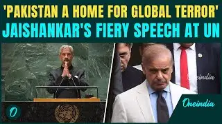 VIDEO: Jaishankar SLAMS Pakistan,Calls It &ldquo;Epicentre of Global Terrorism&rdquo; As Hall Erupts in Applause