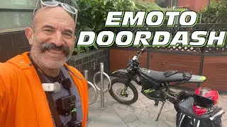 DOORDASH ON A TOO FAST ELECTRIC DIRT BIKE THE RAWRR MANTIS X!
