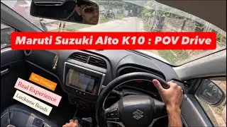 Maruti Suzuki Alto K10 POV DRIVE | Real Raw Footage #cars #pov #vlog #gopro #automobile #rawfootage