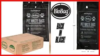 Quality product -  BioBag Premium Pet Waste Bags, Great for All Dog Breeds, Fits in Standard Park Di