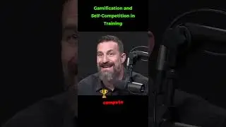Gamification and Self Competition in Training #andrewhuberman #neuroscience #youtubeshorts