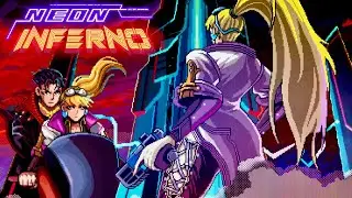 NEON INFERNO: The Climax - You're a Cyberpunk Mob Assassin in a Contra & Wild Guns Inspired Shooter!