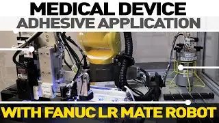 Robotic Medical Device Adhesive Application, Courtesy of RND Automation