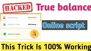True Balance Online Refer Script | {Otp Bypass} | New Online Refer Trick | Jio 399,599 Free Recharge
