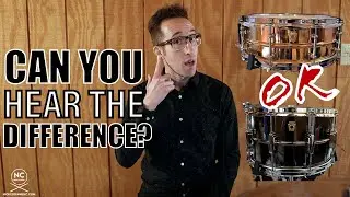Can you hear the difference between the Ludwig Bronzephonic and Ludwig Black Beauty?