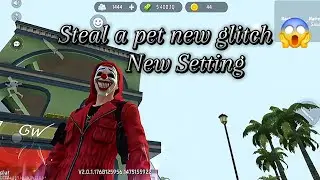 Free fire steal a pet new glitch 😱 new setting |steal a pet glitch new update ❤️ 